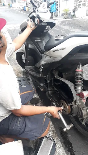 Servis Rem dan Kampas Motor Aman